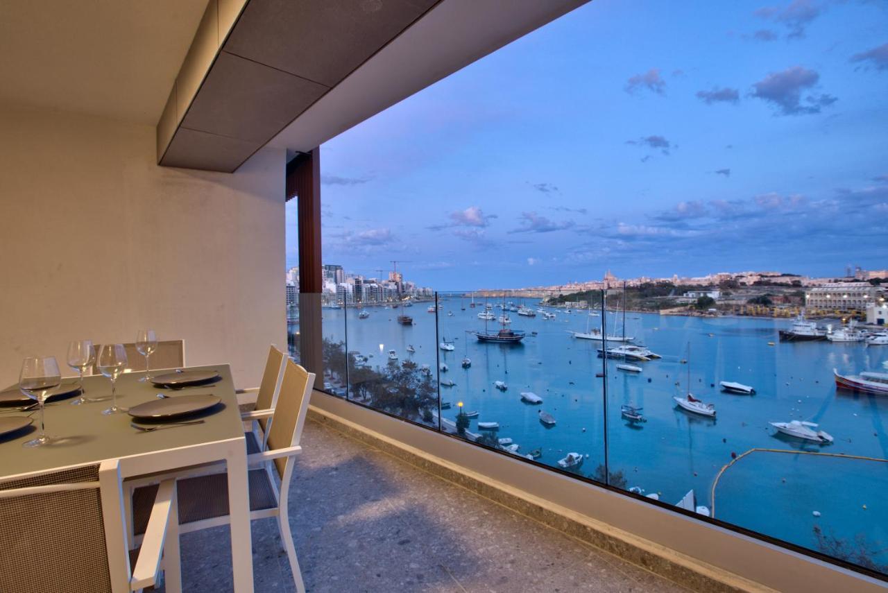 Sea Front Spacious Valletta Views Apartments 슬리에마 외부 사진